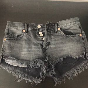 Black free people shorts